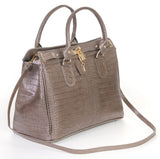 Bosccolo Tote - Croco Taupe