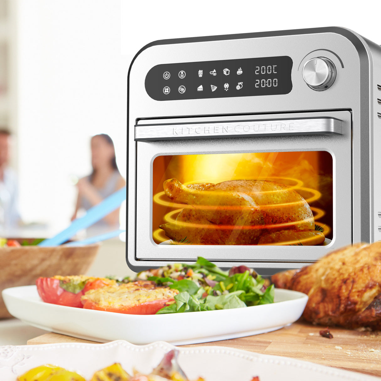 Kitchen Couture 10L Compact Air Fryer Oven