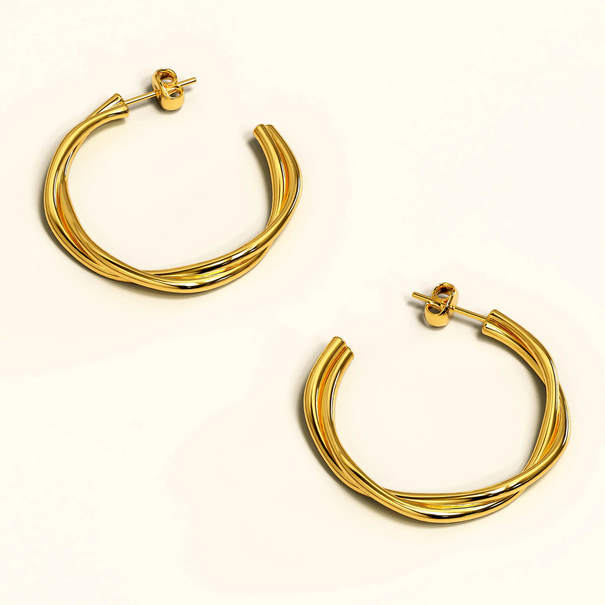 Bullion Gold Elsa Gold Stud Earrings