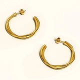 Bullion Gold Elsa Gold Stud Earrings