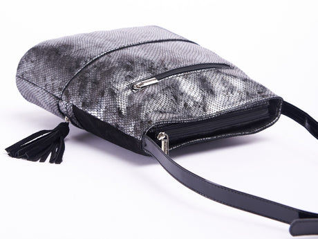 Bosccolo Flat Sack In Black/Silver