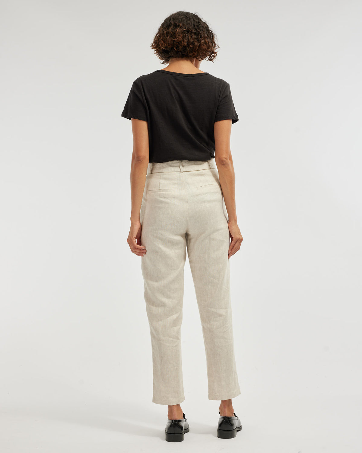 Amelius Azure Linen Pant - Natural