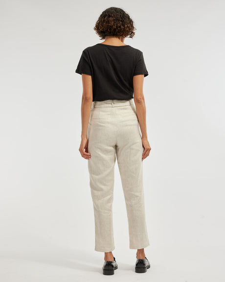 Amelius Azure Linen Pant - Natural