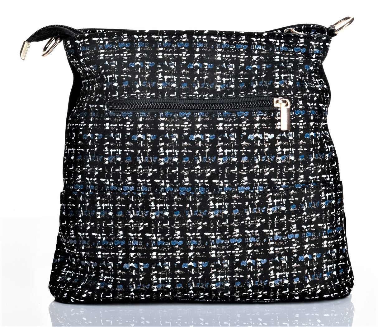 Bosccolo Flat Bag - Blue Tweed