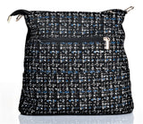 Bosccolo Flat Bag - Blue Tweed