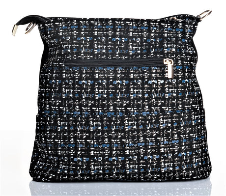 Bosccolo Flat Bag - Blue Tweed
