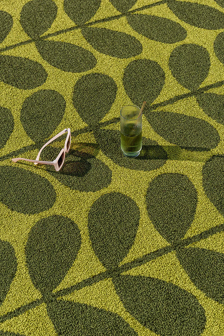 Orla Kiely Solid Stem Seagrass 464507 Outdoor Rug
