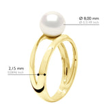 Ring - Natural White - Longueur 42 cm