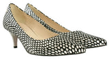 Bosccolo Womens High Heels - Silver Scales