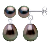 Double Earrings - Height Earrings 3,5 cm
