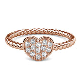 Boxed Krystal Couture Sensational Lux Watch with Ring Set Embellished Crystals from SWAROVSKI® in Rose Gold