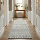 Oasis 454 Silver Runner Rug