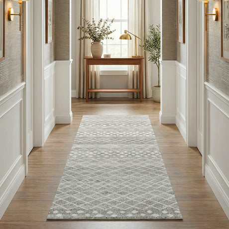 Oasis 454 Silver Runner Rug