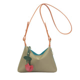 BAMEI Reversible Nylon Crossbody Bag - Khaki