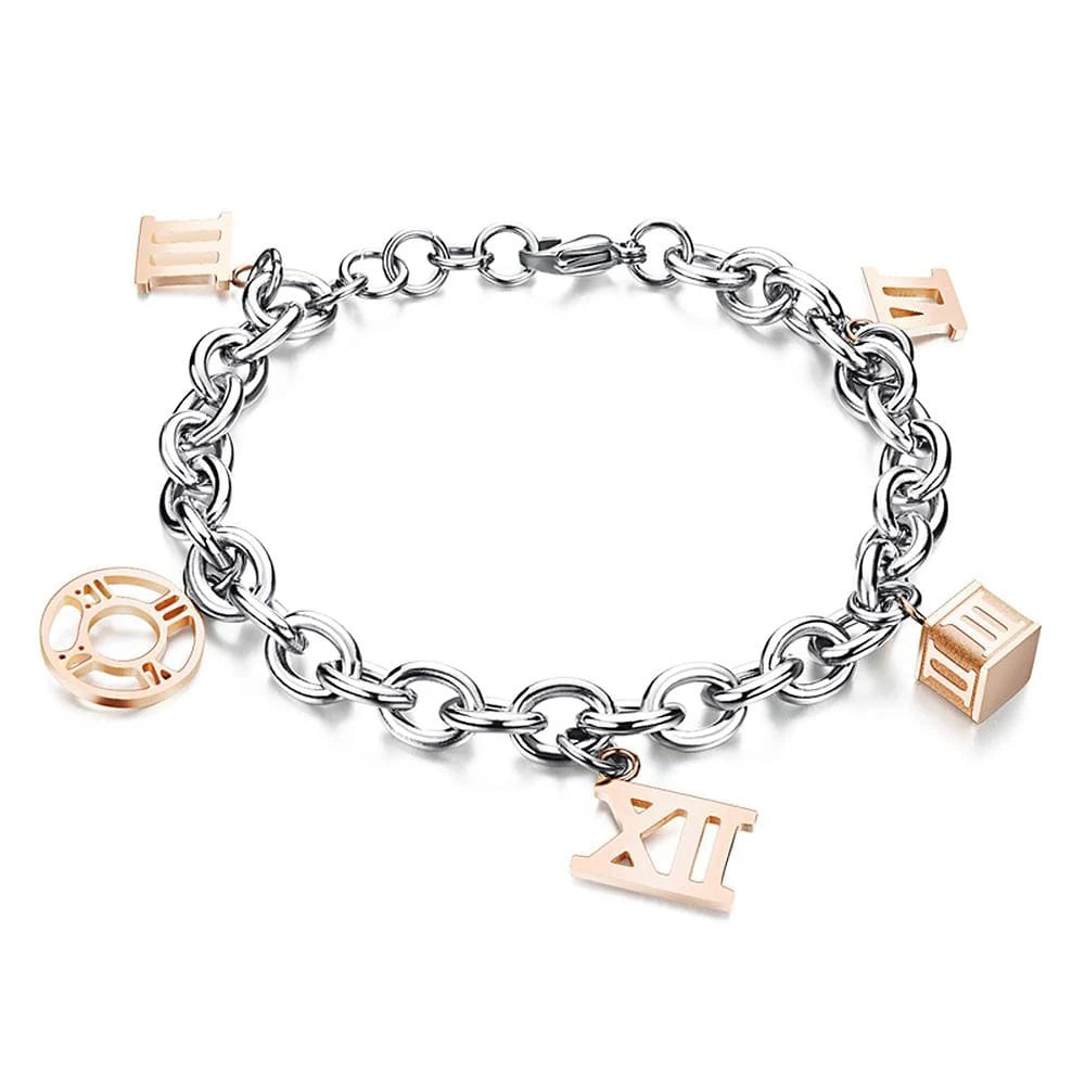 Krystal Couture Roman Charms Bracelet