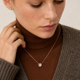 Krystal Couture Bezel Necklace Embellished with SWAROVSKI Crystals