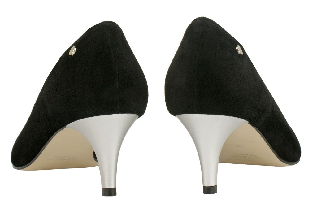 Bosccolo Womens High Heels - Black/Silver