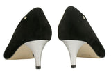 Bosccolo Womens High Heels - Black/Silver