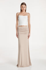 Madison The Label Scarlett Maxi Skirt - Oat