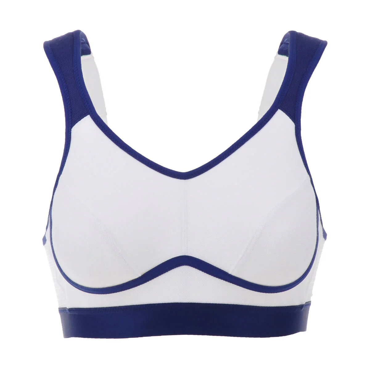 High Impact Bounce Control Wireless Workout Bra - White