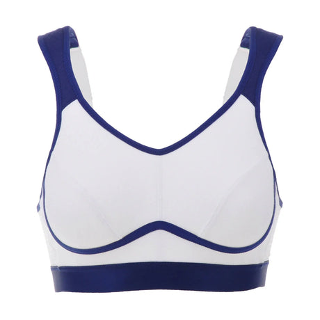 High Impact Bounce Control Wireless Workout Bra - White