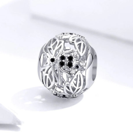 Solid 925 Sterling Silver Honey Bee Animal Pandora Inspired Charm