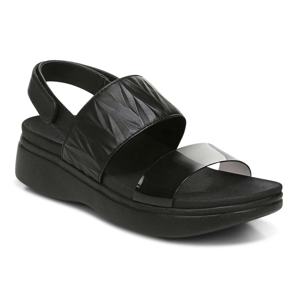 Vionic Karleen Platform Sandal - Black