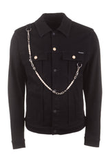 Dolce & Gabbana Men Chain Denim Jacket