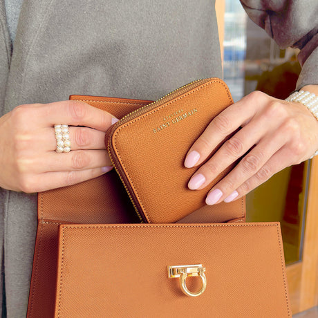 EZE - Money bag - Card Holder - BROWN