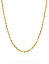 Liv Oliver 18K Gold Twist Italian Link Necklace