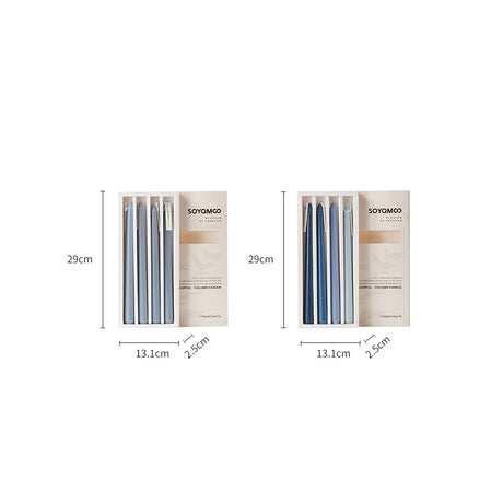 Fresh Spring Colored Taper Candles