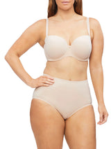 Nancy Ganz Body Define Strapless Bra - Warm Taupe