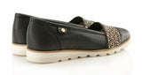 Bosccolo Womens Moccasin - Black