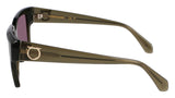 Salvatore Ferragamo SF2014S Womens Sunglasses - Transparent Khaki
