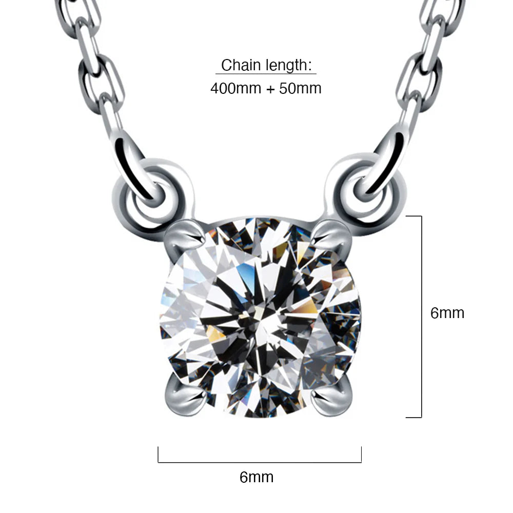 Krystal Couture The Solitaire Necklace Embellished with SWAROVSKI Crystals