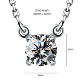 Krystal Couture The Solitaire Necklace Embellished with SWAROVSKI Crystals