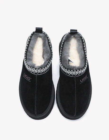 Ventus Cow Suede Platform in Black