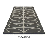 Orla Kiely Linear Stem Slate 060505 Runner Rug