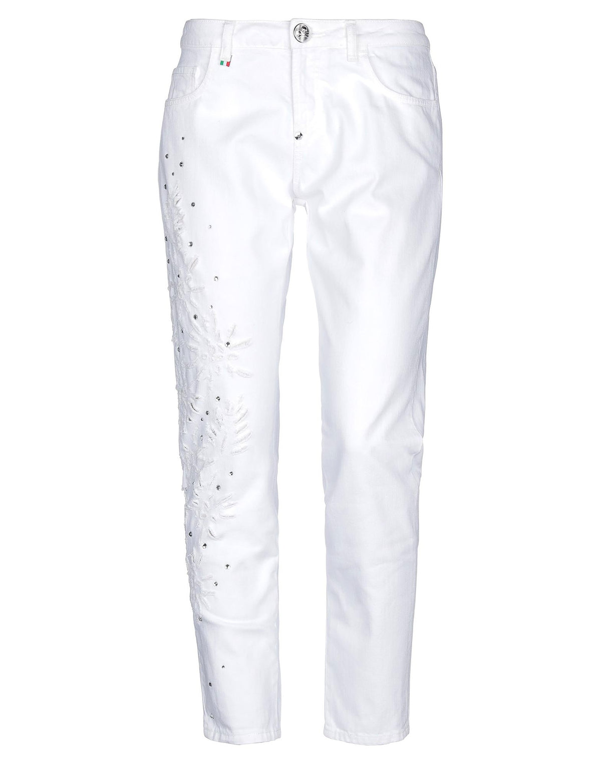 Philipp Plein Womens Jeans - White