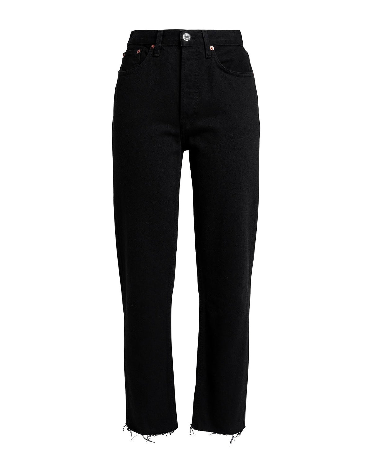Re/Done Womens Jeans - Black