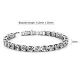 Krystal Couture Princess Elena Bracelet Embellished with SWAROVSKI Crystals