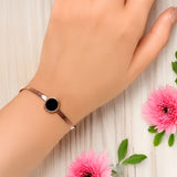 Bullion Gold Roman Numerals Bracelet