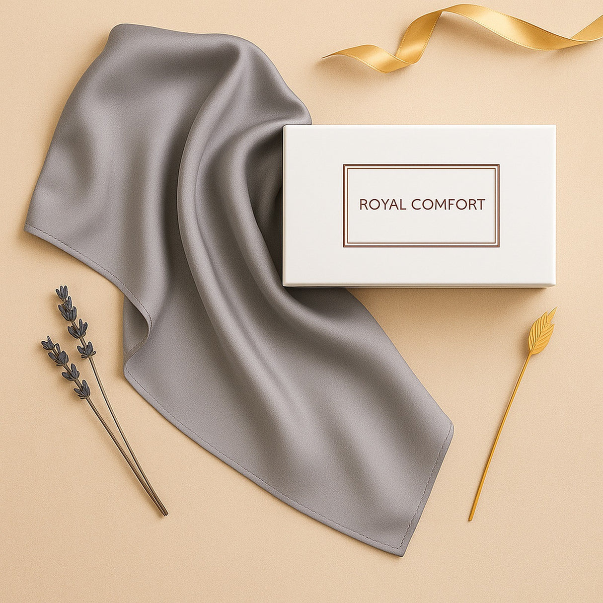 Pure Silk Pillowcase - Single Pack - Charcoal
