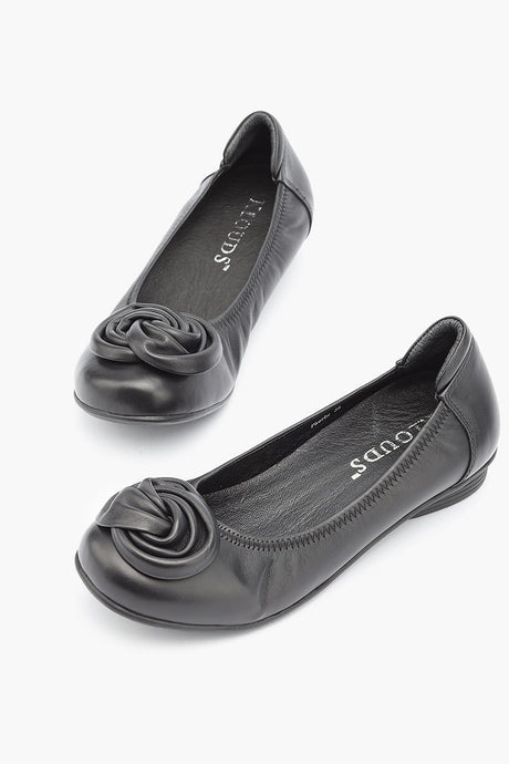 Klouds Phoebe Black Leather