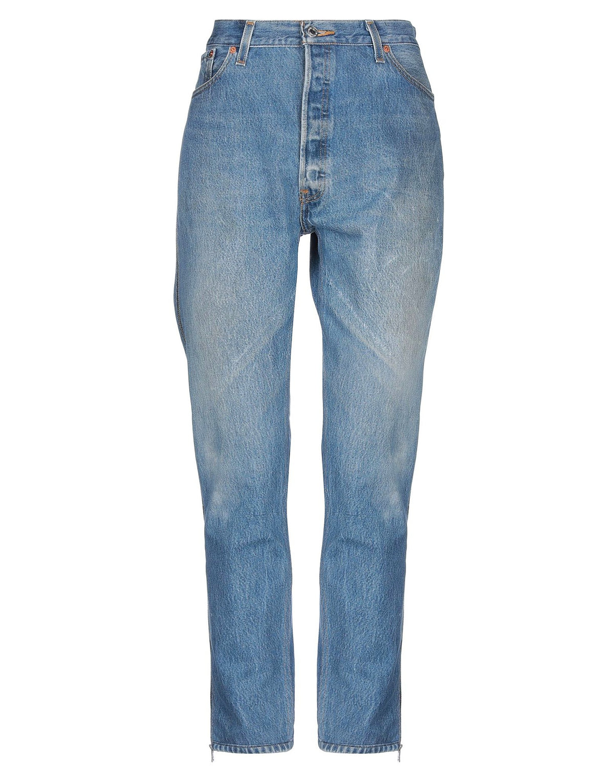 Re/Done With Levi's Womens Jeans - Blue