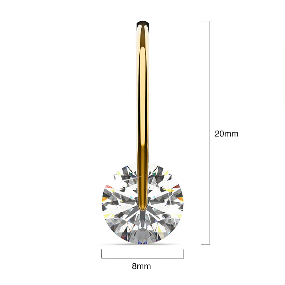 Krystal Couture Crystal Earrings Embellished with Swarovski Crystals