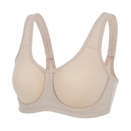 Max Control High Impact Sports Bra - Nude