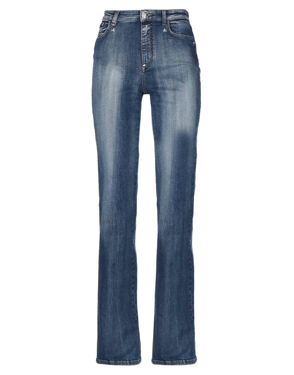 Philipp Plein Womens Jeans - Blue