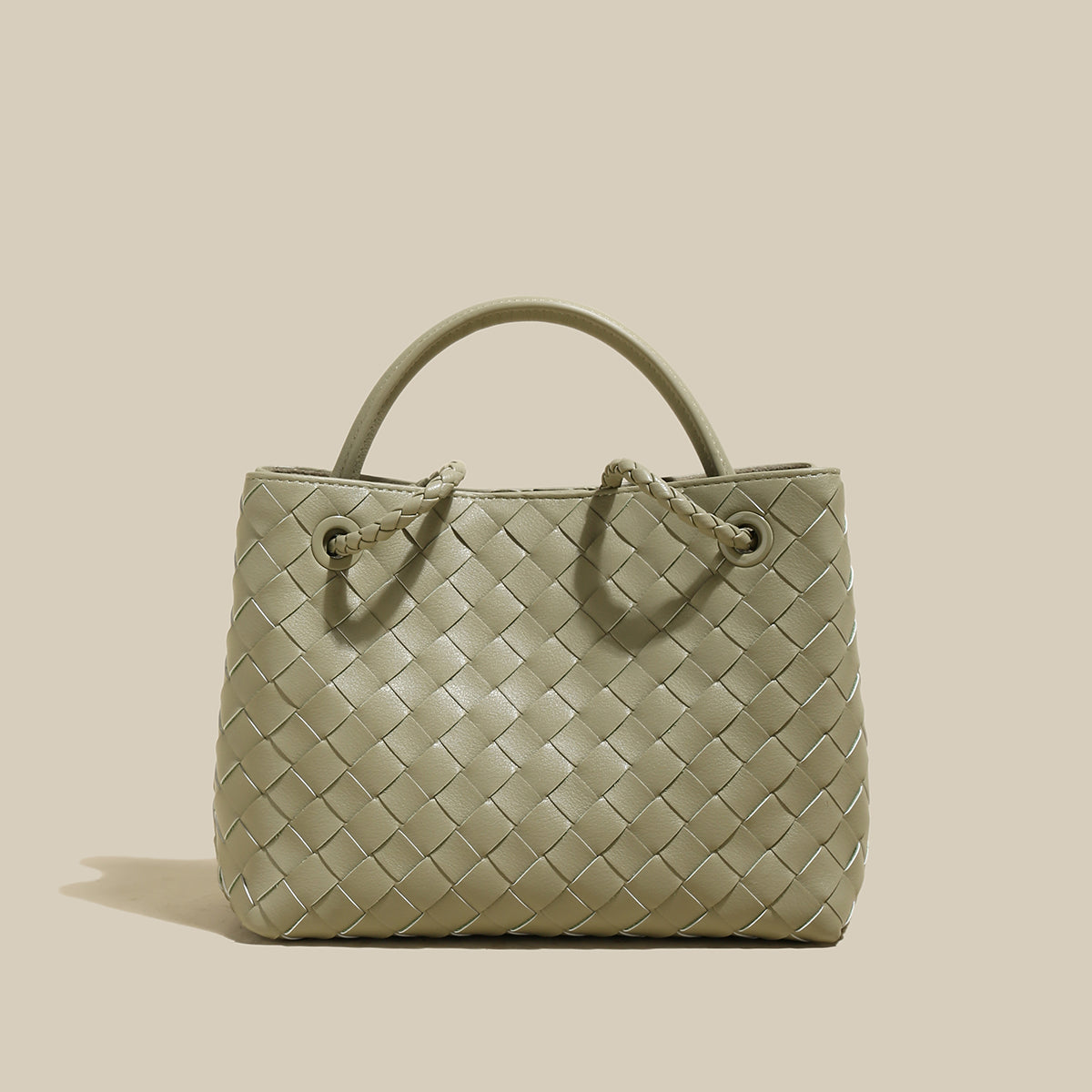 Avocado Woven Tote Bag - Avocado