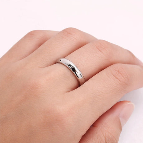 Solid 925 Sterling Silver Russian Wedding Ring